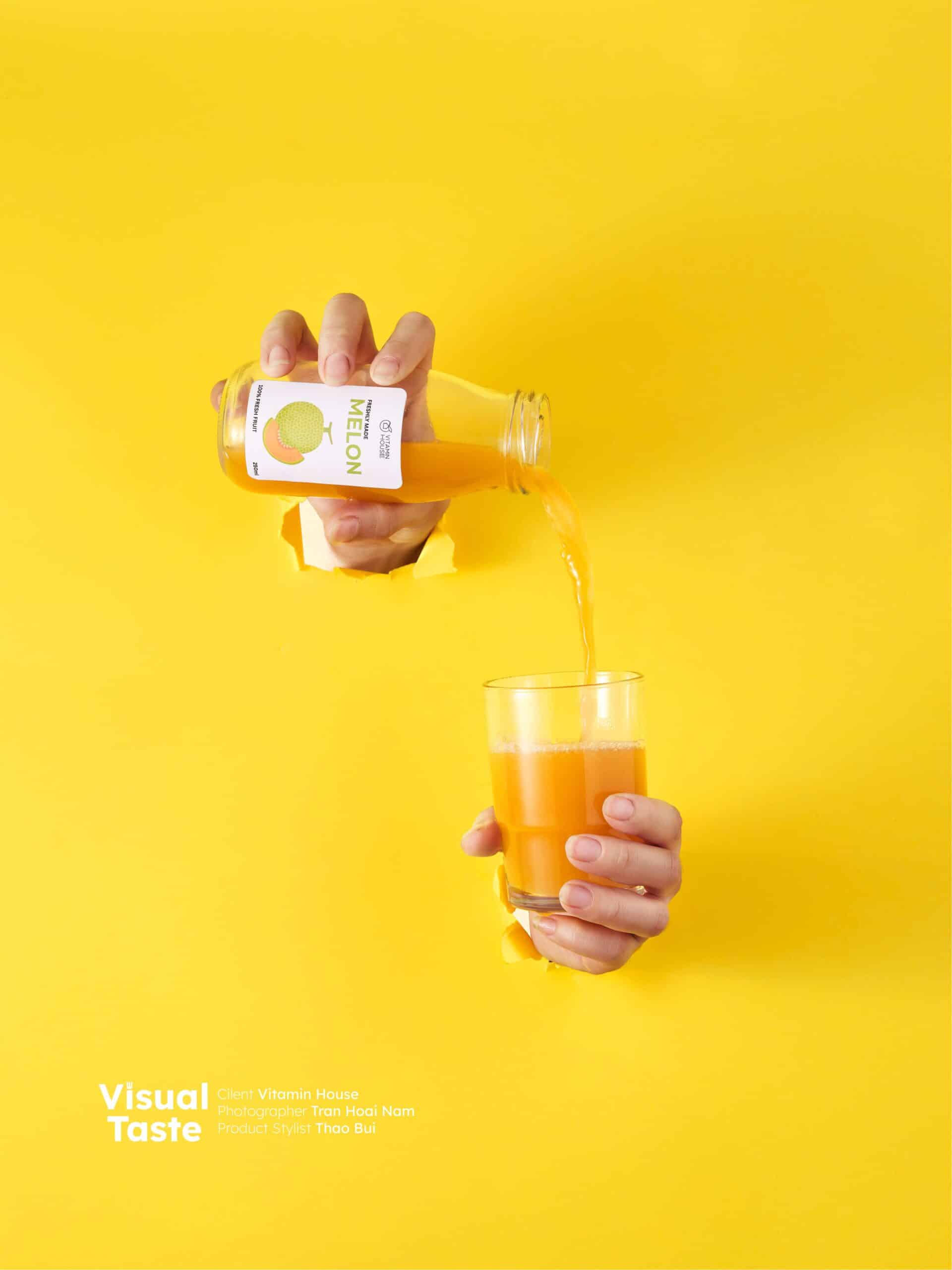 Concept Sản Phẩm Detox Organic Chụp Ảnh Với Màu Xanh Lá và Sự Tươi Mát