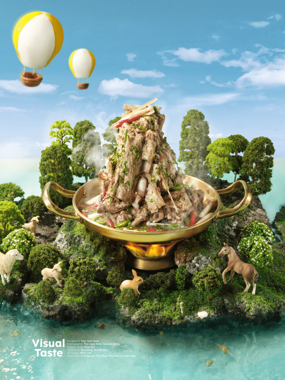 Từ A đến Z Quy trình Biến Ý Tưởng Marketing thành Ảnh Concept Độc Đáo